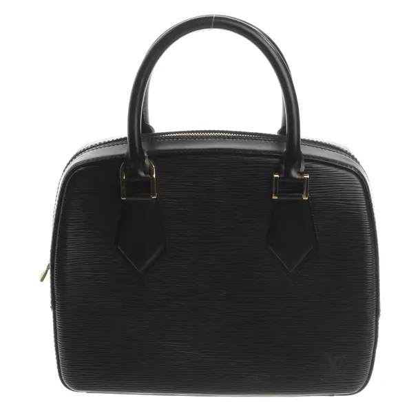 Handtasche, in Schwarz, Canvas, Louis Vuitton