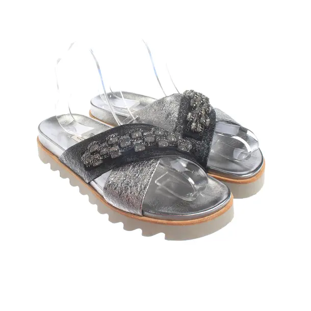 Sandals, in Silver, Dorothee Schumacher