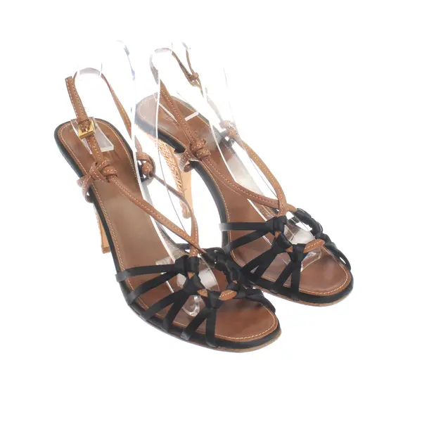 Heeled Sandals, in Brown, Prada