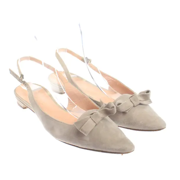 Slingbacks, in Hellgrau, Unützer