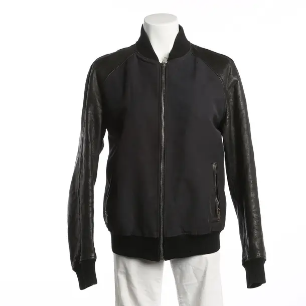 Lederjacke, in Navy, Leder, 7 for all mankind