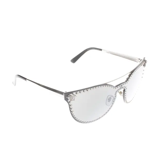 Sunglasses, in Silver, Synthetic / Metal, Versace