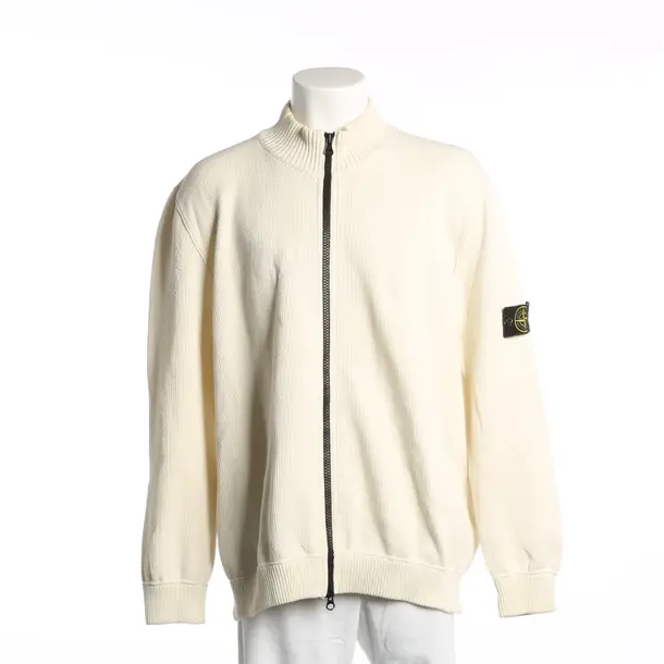 Strickjacke, in Beige, Baumwolle, Stone Island