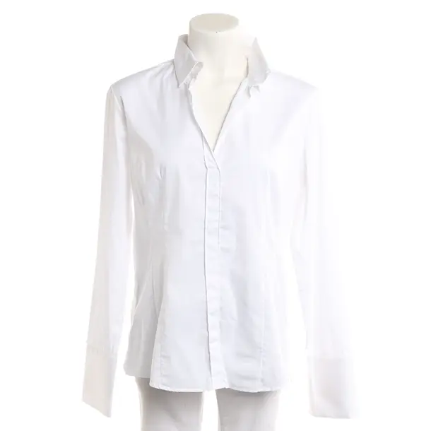 Bluse, in Weiß, Baumwolle, Van Laack