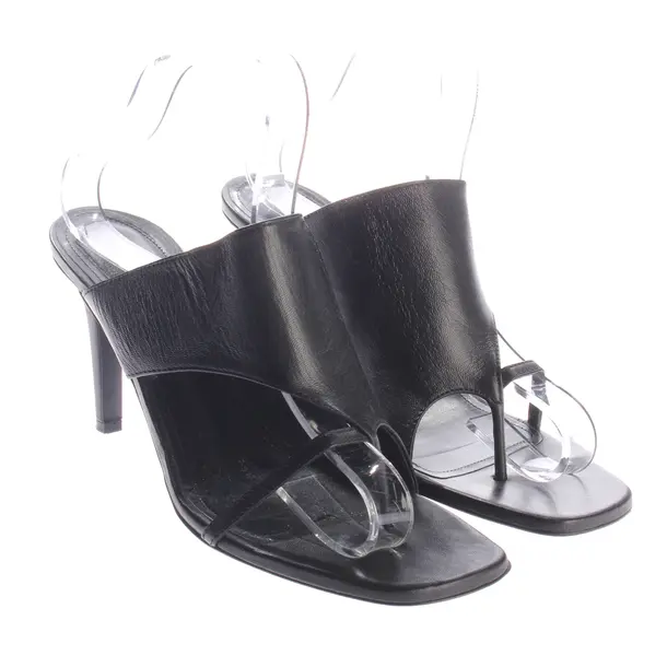 Heeled Sandals, in Black, Closed