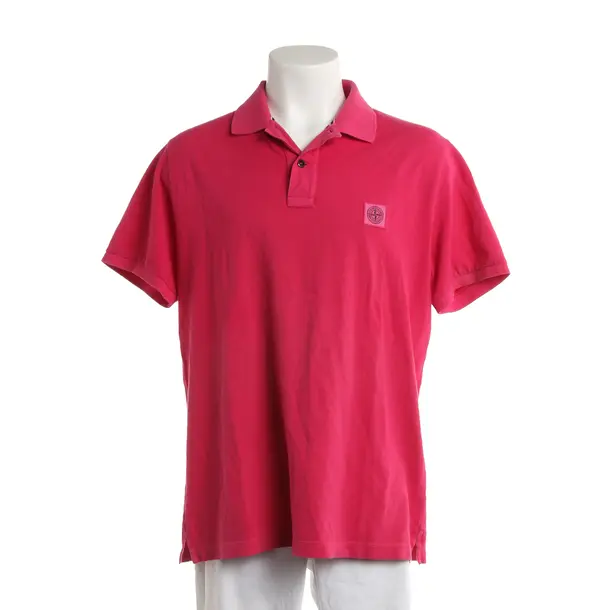 Poloshirt, in Hellrosa, Baumwolle, Stone Island