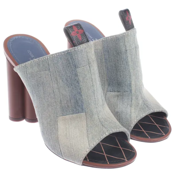 Sandaletten, in Hellblau, Louis Vuitton