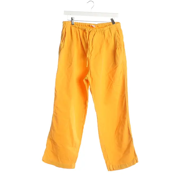 Hose, in Orange, Baumwolle, Closed