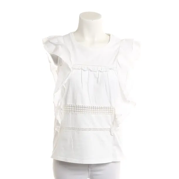 Top, in White, Cotton, Dorothee Schumacher