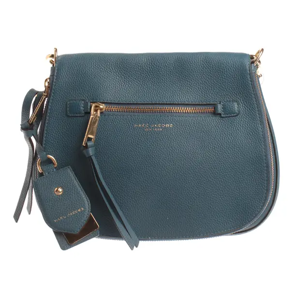 Shoulder Bag, in Blue, Leather, Marc Jacobs