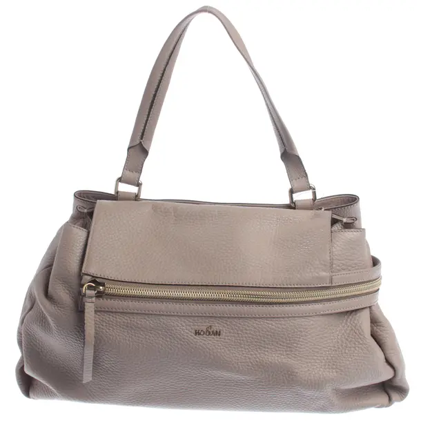 Handbag, in Brown, Leather, Hogan