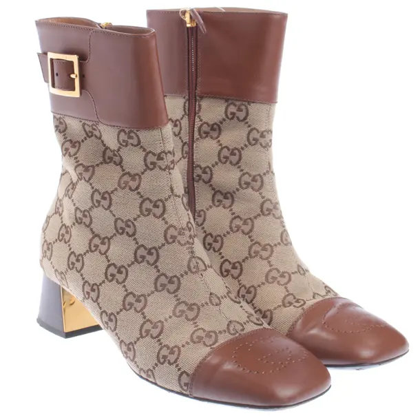 Ankle Boots, in Light Brown, Gucci