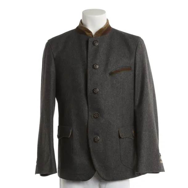 Blazer, in Gray, Wool, Lodenfrey