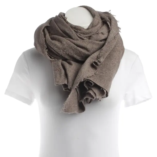 Scarf, in Brown, Cashmere, Faliero Sarti