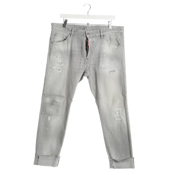 Slim Fit Jeans, in Light Gray, Cotton, Dsquared