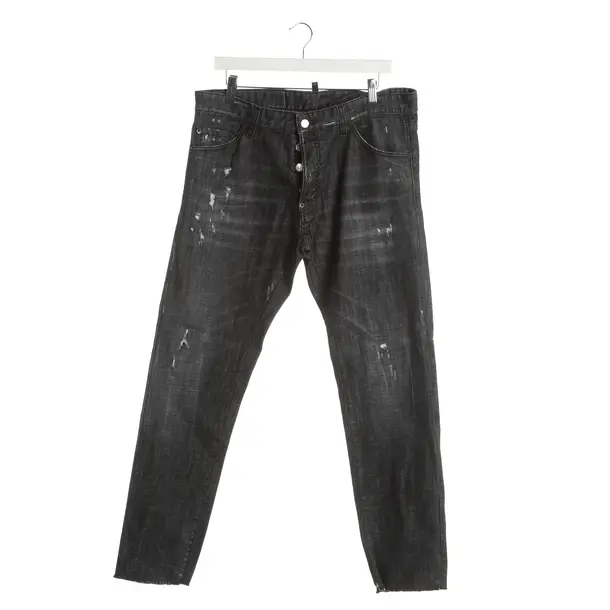 Jeans slim fit, in Grigio scuro, Cotone, Dsquared