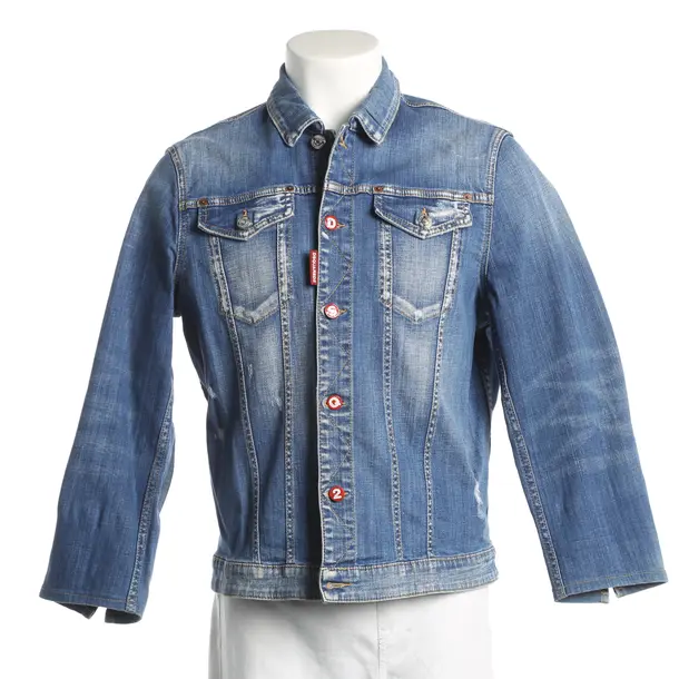 Jeansjacke, in Hellblau, Baumwolle, Dsquared
