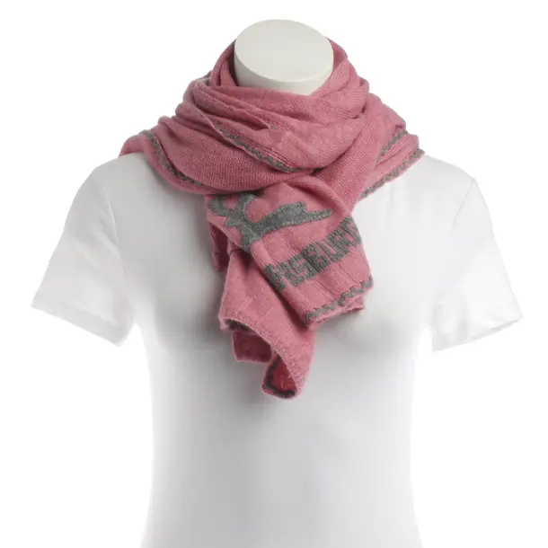 Scarf, in Light Pink, Wool, Habsburg