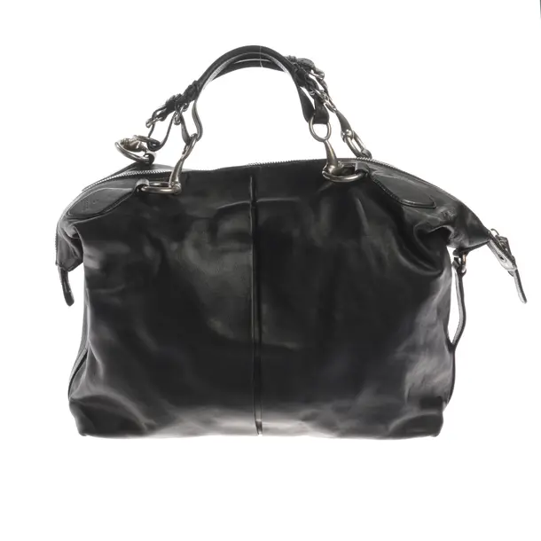 Handtasche, in Schwarz, Leder, Gucci