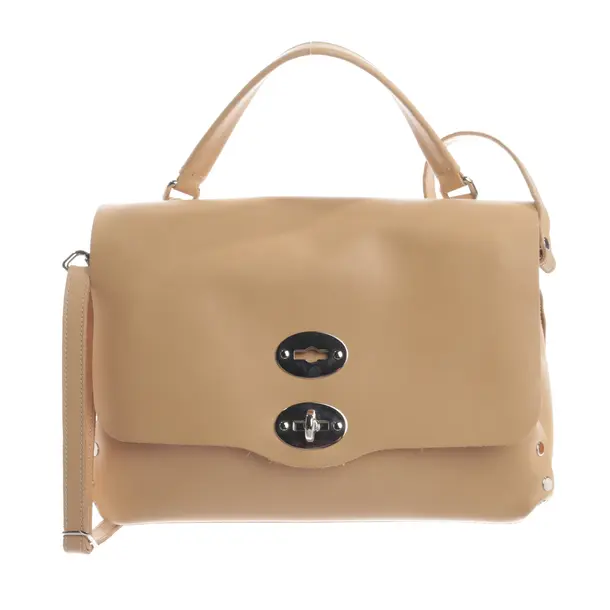Handbag, in Light Brown, Leather, Zanellato