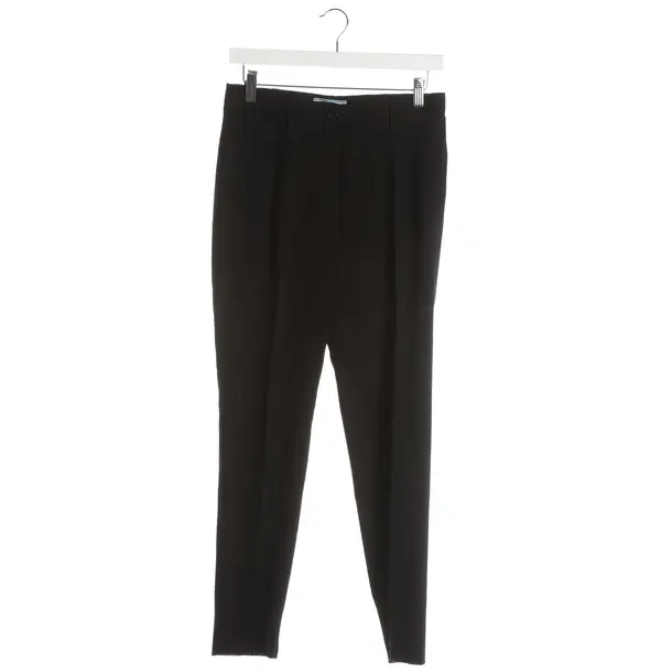Pantaloni, in Nero, Viscosa, Prada