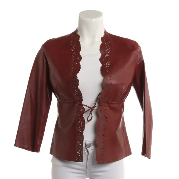 LeatherJacket, in Bordeaux, Leather, Gucci