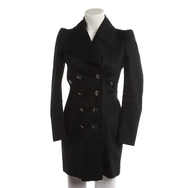 Mid-Season Jacket, in Navy, Polyester, Burberry London