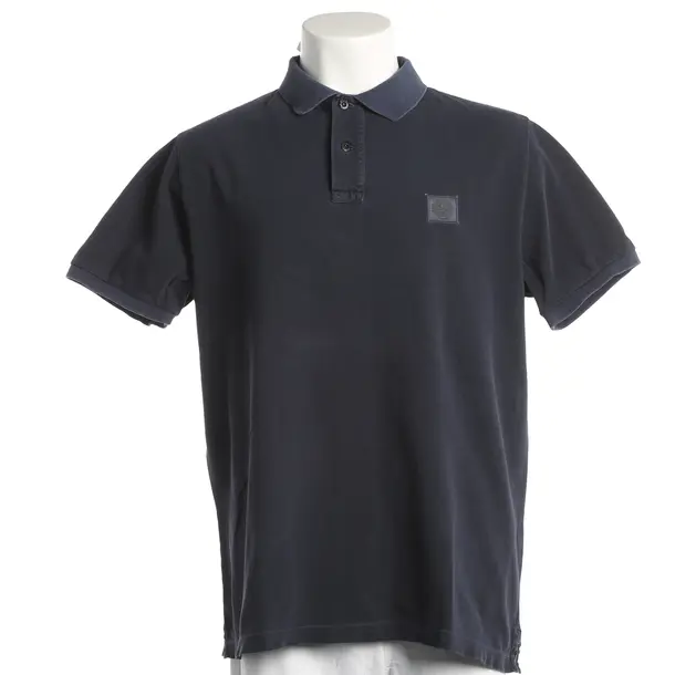 Poloshirt, in Navy, Baumwolle, Stone Island