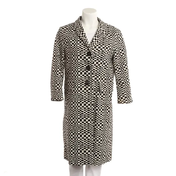 Mid-Season Coat, in Black, Cotton, Max Mara