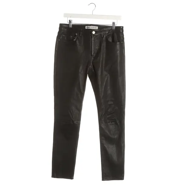 Pants, in Black, Leather, Acne Studios