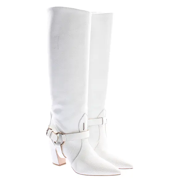 Stiefel, in Weiß, Miu Miu