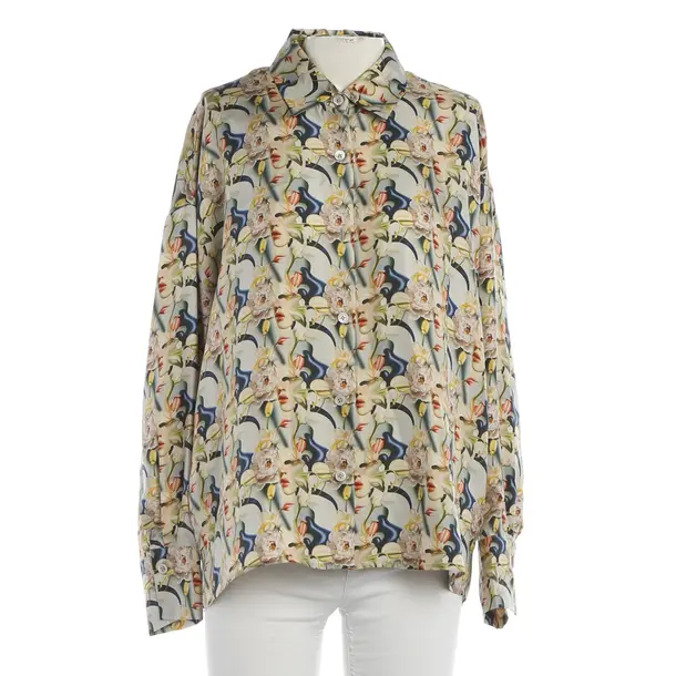 Bluse, in Mehrfarbig, Seide, Odeeh