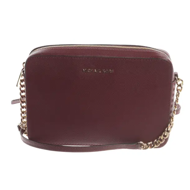 Shoulder Bag, in Bordeaux, Leather, Michael Kors