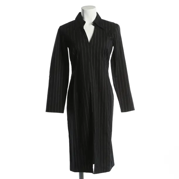 Kleid, in Dunkelgrau, Baumwolle, Strenesse