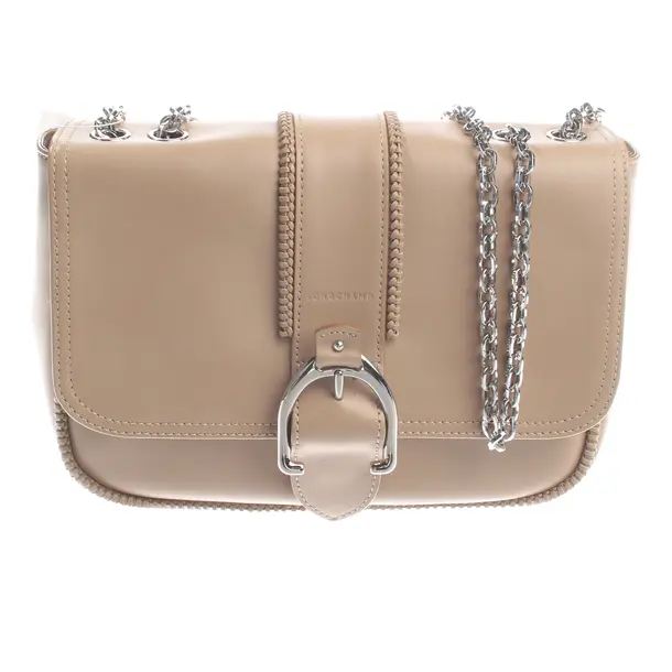 Shoulder Bag, in Light Brown, Leather, Longchamp
