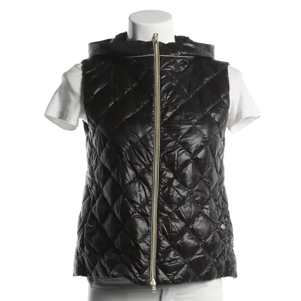 Vest, in Black, Polyimide, Herno