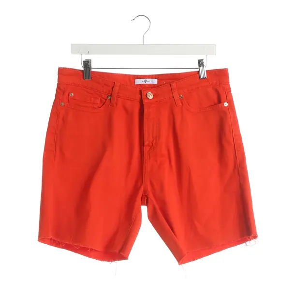 Shorts, in Rot, Baumwolle, 7 for all mankind