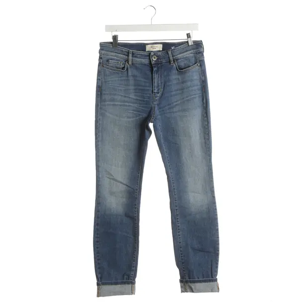 Jeans Slim Fit, in Blau, Baumwolle, Max Mara