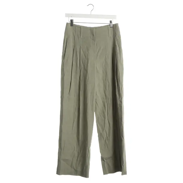 Pantaloni, in Verde chiaro, Lino, Brunello Cucinelli