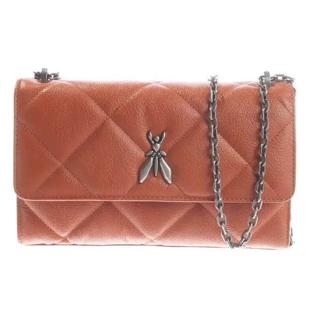 Schultertasche, in Hellbraun, Leder, Patrizia Pepe