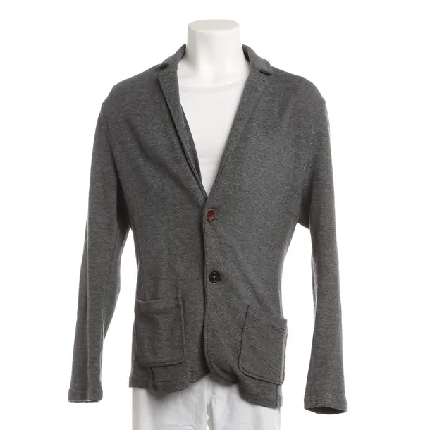Blazer, in Gray, Cotton, Hugo Boss Orange