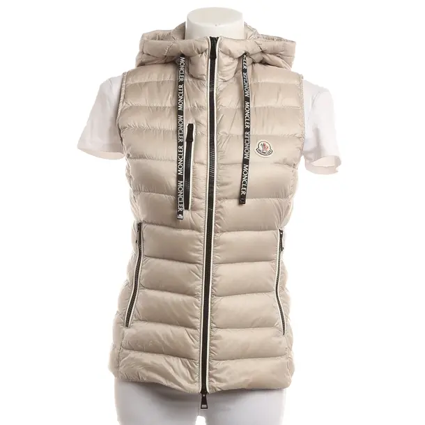 Gilet, in Marrone chiaro, Poliammide, Moncler