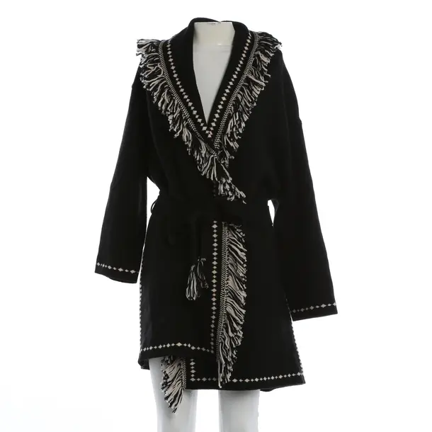 Cardigan, in Black, Viscose, Emporio Armani
