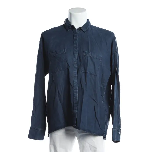 Bluse, in Blau, Lyocell, Drykorn