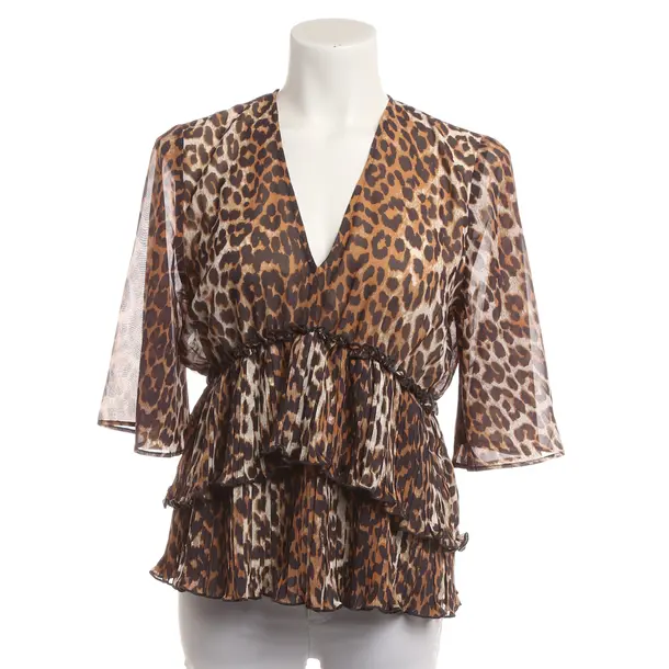 Bluse, in Hellbraun, Polyester, Ganni