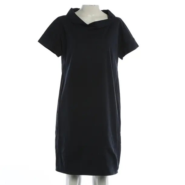 Dress, in Navy, Cotton, Antonelli
