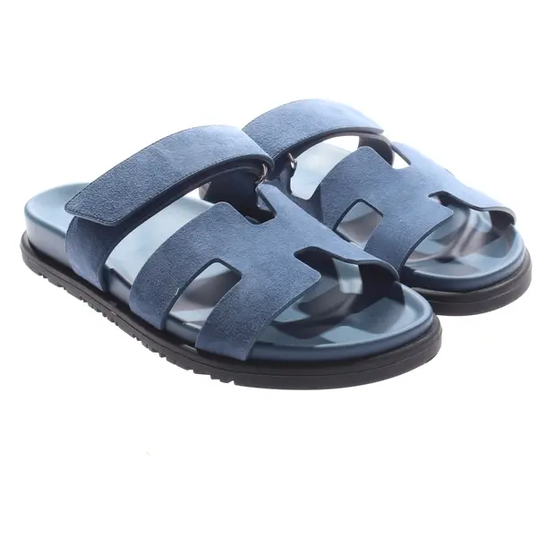 Sandali, in Blu, Hermès