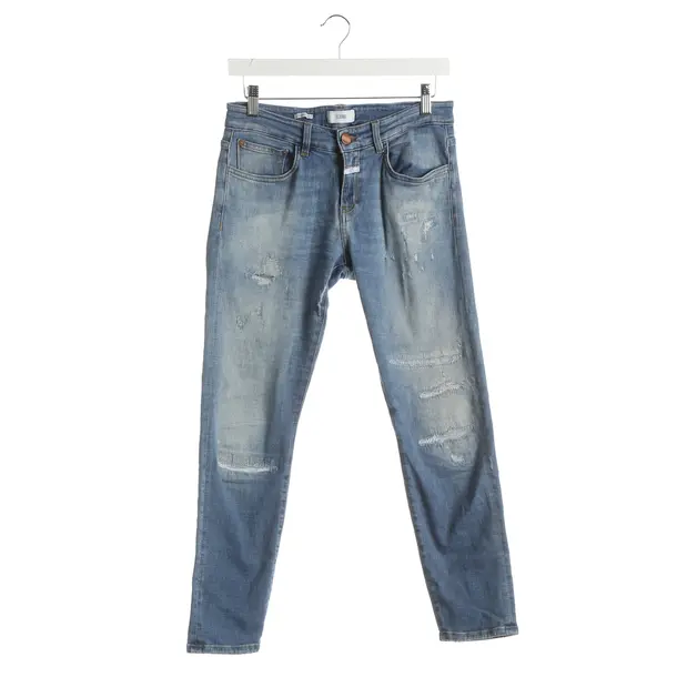 Jeans skinny, in Azzurro, Cotone, Chiuso