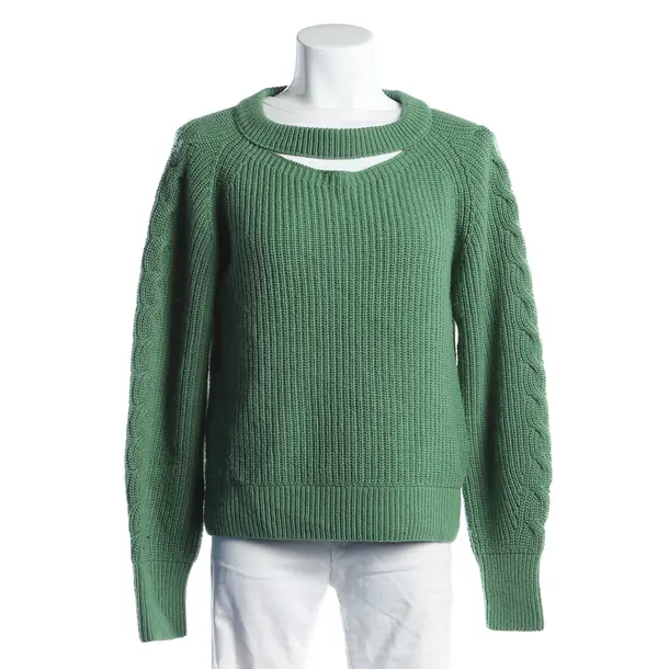 Jumper, in Green, Wool, Marc Cain