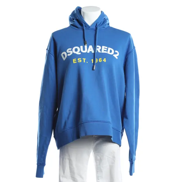 Hoodie, in Blue, Baumwolle, Dsquared